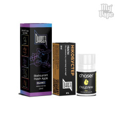 Набор Chaser Black Balance Blackcurrant Peach Apple 30ml