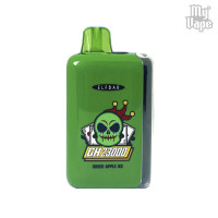 Однаразова POD система Elf Bar GH23000 Green Apple Ice